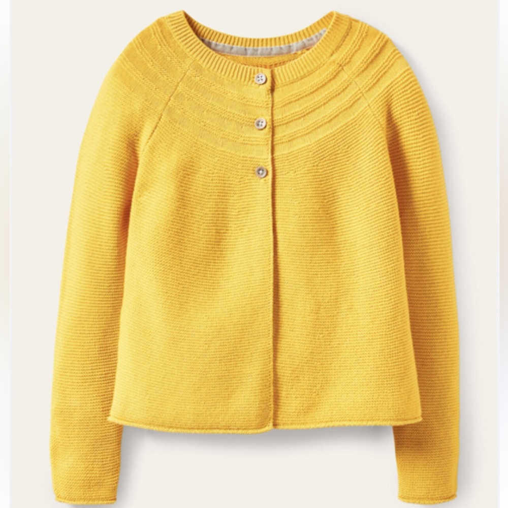 Mini Boden Cotton Cashmere Mix Cardigan